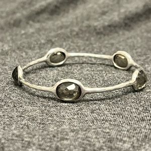 IPPOLITA
ROCK CANDY 5-Stone Bangle Bracelet Pyrite and quartz